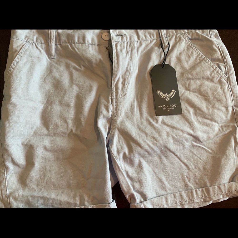 Brave Soul Tan Men’s Shorts L